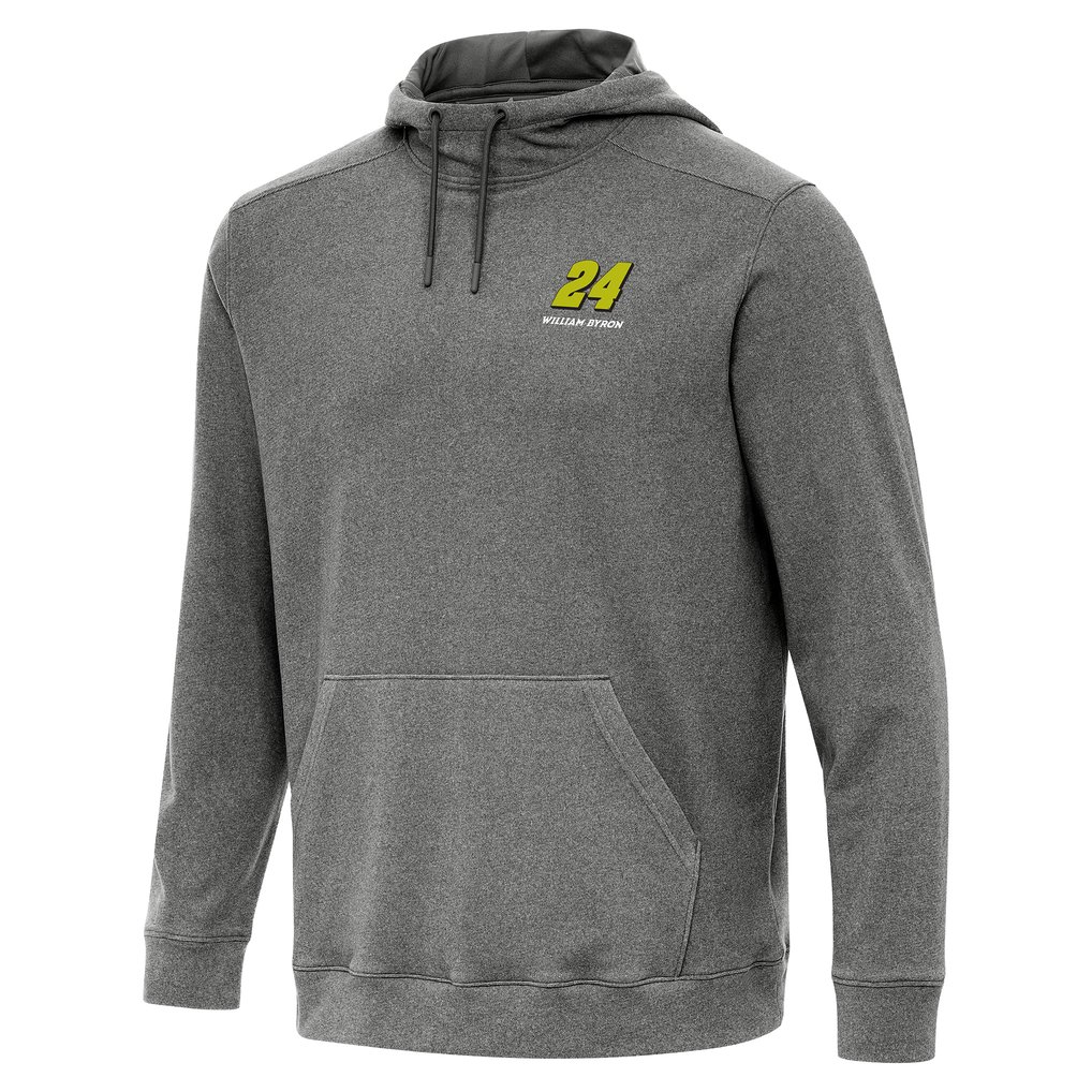  William Byron Antigua Cloud Pullover Hoodie - Heather Black